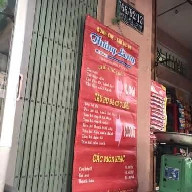 Thực đơn- Ăn vặt Chè Thăng Long - Cách Mạng Tháng 8