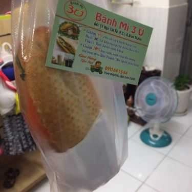 Món ăn- Ăn vặt 3 Ú - Bánh Mì Gà