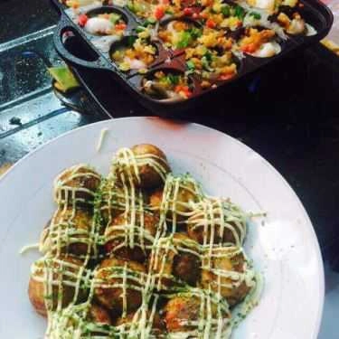 Tổng hợp- Ăn vặt Bánh Bạch Tuộc & Trà Đào Hạt Chia