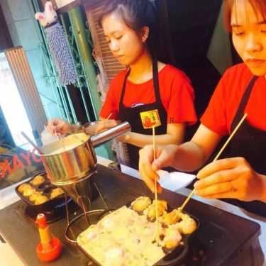Tổng hợp- Ăn vặt Bánh Bạch Tuộc & Trà Đào Hạt Chia