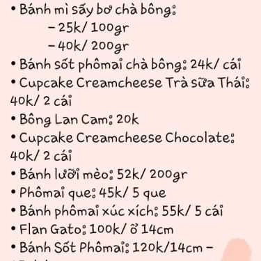 Thực đơn- Ăn Vặt ViVi - Shop Online