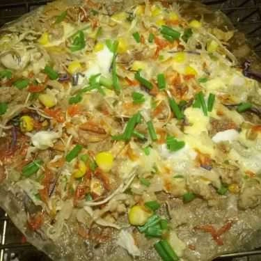 Món ăn- Ăn vặt Bánh Tráng Nướng Phô Mai Trứng Muối