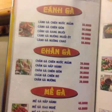 Thực đơn- Quán Nhậu Bảy Hiền - Bia Tuyết