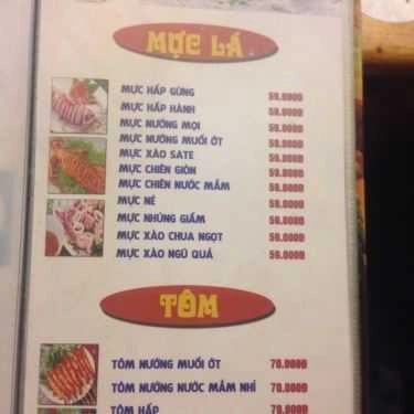 Thực đơn- Quán Nhậu Bảy Hiền - Bia Tuyết