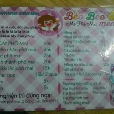 Tổng hợp- Ăn vặt Béo Béo - Gà Cay Phô Mai