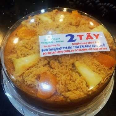 Món ăn- Tiệm Bánh Bông Lan Trứng Muối 2 Tây