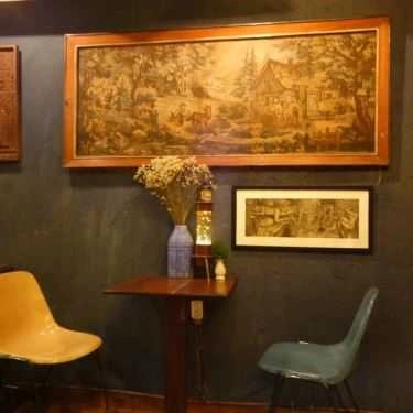 Không gian- Cafe Cỏ