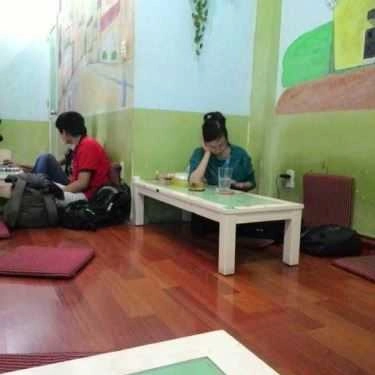 Không gian- Cỏ Bốn Lá Cafe - Làng Đại Học
