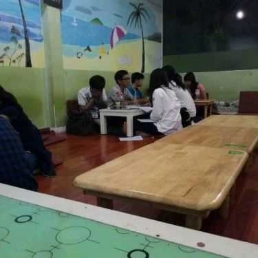 Không gian- Cỏ Bốn Lá Cafe - Làng Đại Học