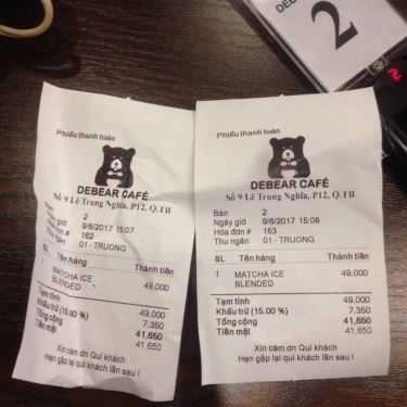 Tổng hợp- DeBear Café - Lê Trung Nghĩa