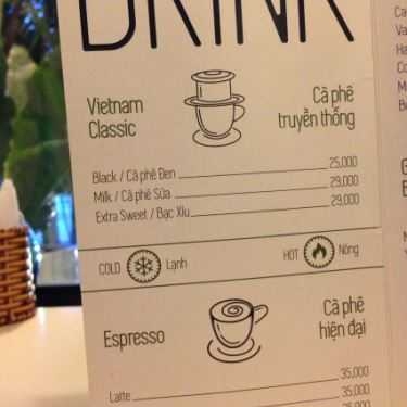 Thực đơn- GreenSun Coffee - Mai Thị Lựu