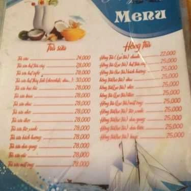 Thực đơn- HD May Cafe - Sư Vạn Hạnh