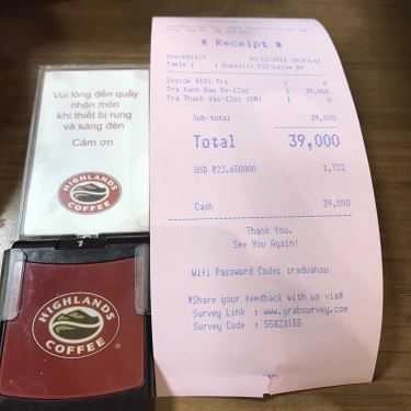 Tổng hợp- Highlands Coffee - Lotte Gò Vấp