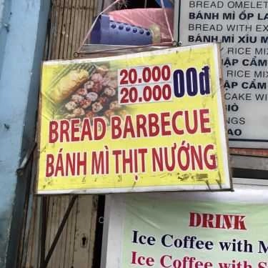 Thực đơn- Tiệm Bánh Bánh Mì Hồng Hoa - Nguyễn Văn Tráng