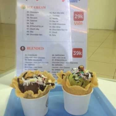 Món ăn- Cafe I Scream - Ice Cream - Pico Lotte