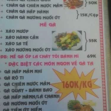 Thực đơn- Khói Lửa Beer Pub - Quán Nhậu