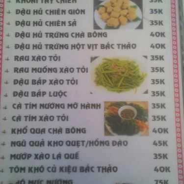 Thực đơn- Khói Lửa Beer Pub - Quán Nhậu