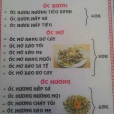 Thực đơn- Khói Lửa Beer Pub - Quán Nhậu