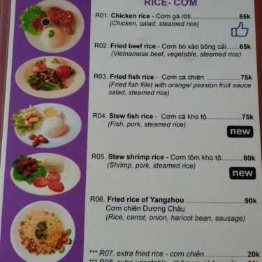 Thực đơn- La Mia Cafe