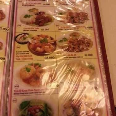 Thực đơn- Cafe Long Monaco - Cộng Hòa