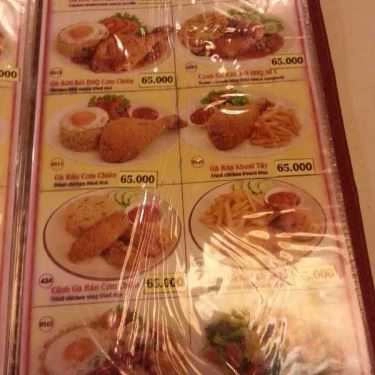 Thực đơn- Cafe Long Monaco - Cộng Hòa