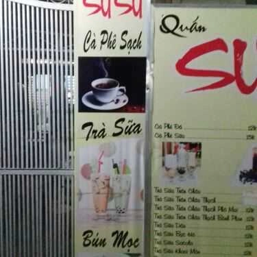 Thực đơn- Melody Cafe - Chu Văn An