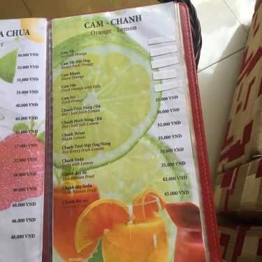 Thực đơn- Mộc Cafe - Huỳnh Lan Khanh