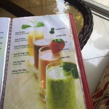 Thực đơn- Mộc Cafe - Huỳnh Lan Khanh