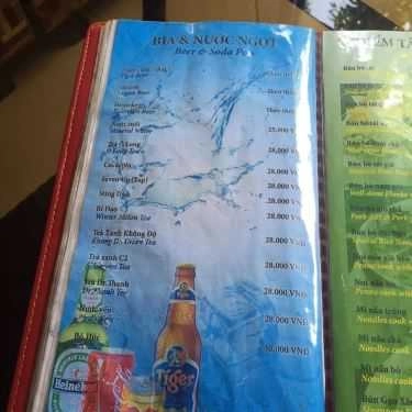 Thực đơn- Mộc Cafe - Huỳnh Lan Khanh