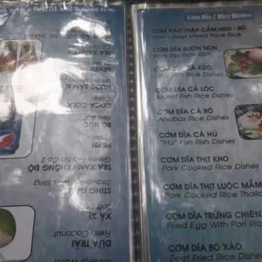 Thực đơn- Nam Hy Cafe