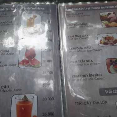 Thực đơn- Nam Hy Cafe