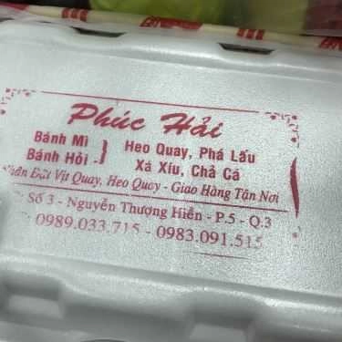 Tổng hợp- Ăn vặt Phúc Hải - Bánh Mì & Bánh Hỏi Heo Quay
