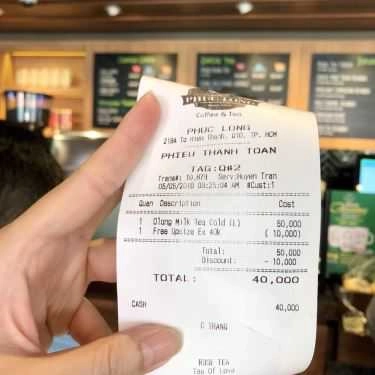 Tổng hợp- Phúc Long Coffee & Tea House - Tô Hiến Thành