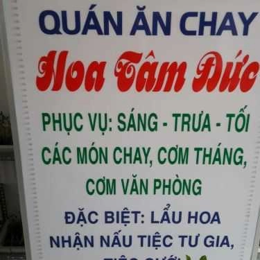 Thực đơn- Hoa Tâm Đức - Quán Ăn Chay