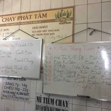 Tổng hợp- Quán Ăn Quán Chay Phát Tâm