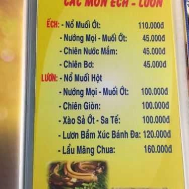 Thực đơn- Ăn vặt Quán Huệ - Bạch Tuộc Nướng