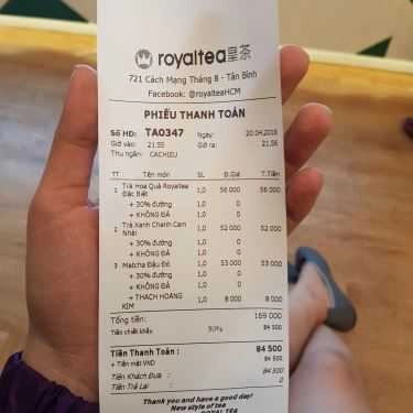 Tổng hợp- Cafe Royaltea Vietnam - Cách Mạng Tháng 8