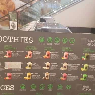 Thực đơn- Cafe Smoothie Factory Việt Nam - Thức Uống Dinh Dưỡng