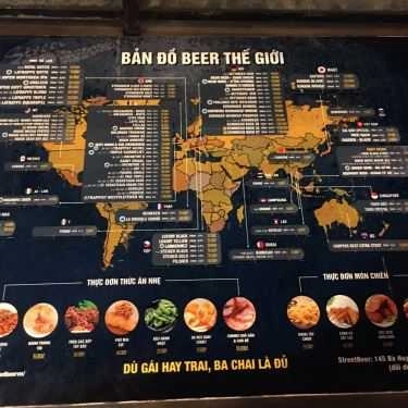 Thực đơn- Quán Nhậu Street Beer