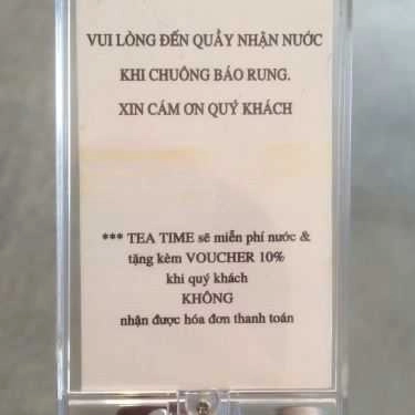 Tổng hợp- Tea Time 24h Coffee & Tea - Nguyễn Gia Trí