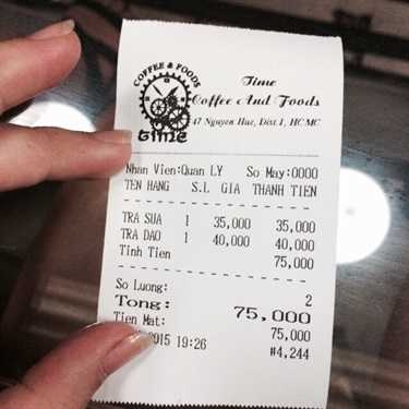 Tổng hợp- Time Coffee & Foods