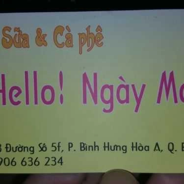 Tổng hợp- Cafe Trà Sữa Hello Ngày Mới - Đường Số 5F