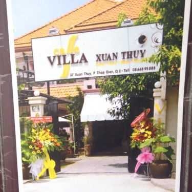 Thực đơn- Cafe Villa Xuân Thủy