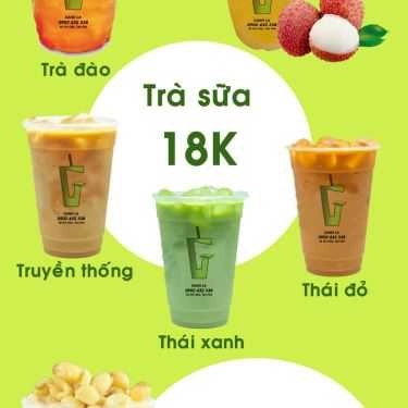 Thực đơn- Xanh Lá - Cafe & Sinh Tố