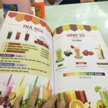 Thực đơn- Cafe Xí Ngầu - Trà Sữa & Kem Cuộn