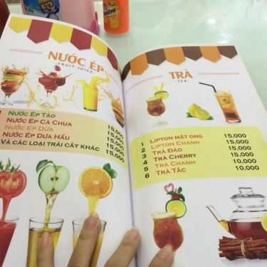 Thực đơn- Cafe Xí Ngầu - Trà Sữa & Kem Cuộn
