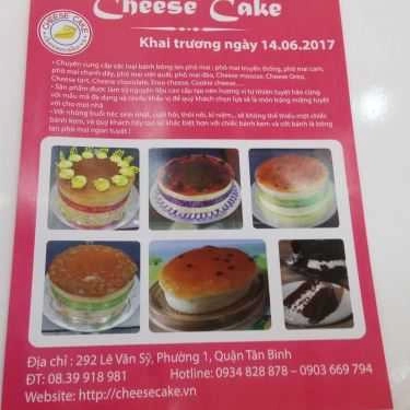 Tổng hợp- Tiệm Bánh Cheese Cake