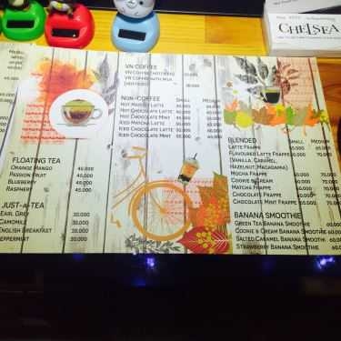 Thực đơn- Chelsea Cafe