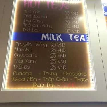 Thực đơn- Chelsea Coffee