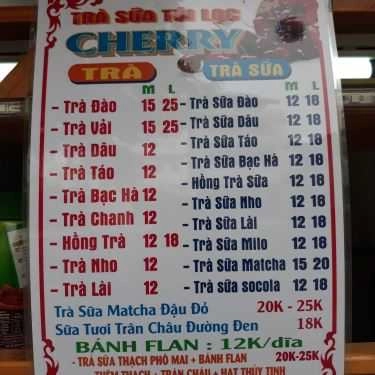 Thực đơn- Ăn vặt Cherry - Trà Sữa Túi Lọc